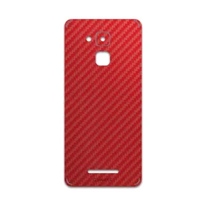 MAHOOT Red-Fiber Cover Sticker for ASUS Zenfone 3 Max ZC520TL