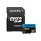 کارت حافظه microSDHC ای دیتا مدل Premier کلاس 10 استاندارد UHS-I U1 سرعت 100MBps ظرفیت 32 گیگابایت به همراه آداپتور SD