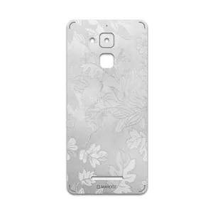 MAHOOT Silver-Wildflower Cover Sticker for ASUS Zenfone 3 Max ZC520TL