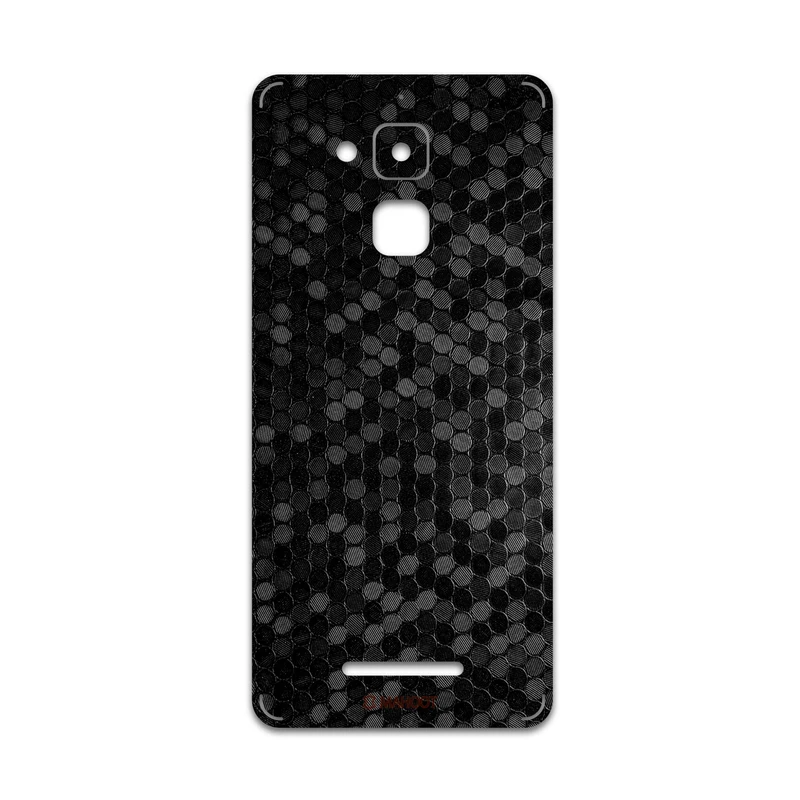 برچسب پوششی ماهوت مدل Honey-Comb-Circle مناسب برای گوشی موبایل ایسوس Zenfone 3 Max ZC520TL