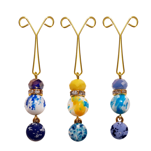 گیره روسری زنانه کد PM402  مجموعه 3 عددی