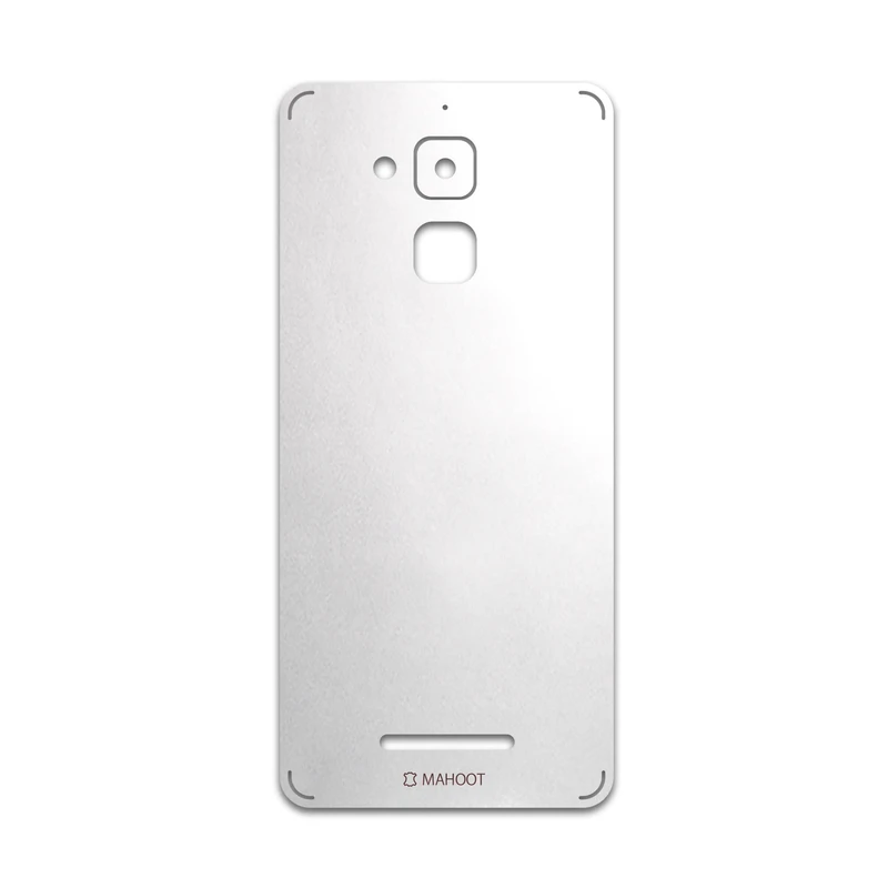 برچسب پوششی ماهوت مدل Metallic-White مناسب برای گوشی موبایل ایسوس Zenfone 3 Max ZC520TL