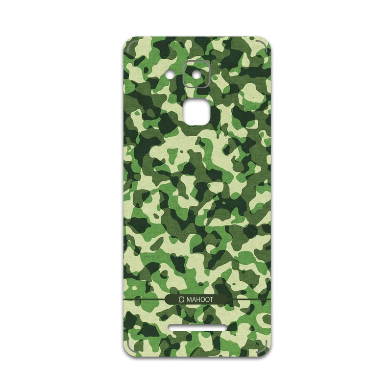 برچسب پوششی ماهوت مدل Army-Green2-Pattern مناسب برای گوشی موبایل ایسوس Zenfone 3 Max ZC520TL