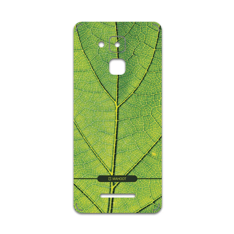 برچسب پوششی ماهوت مدل Leaf-Texture مناسب برای گوشی موبایل ایسوس Zenfone 3 Max ZC520TL