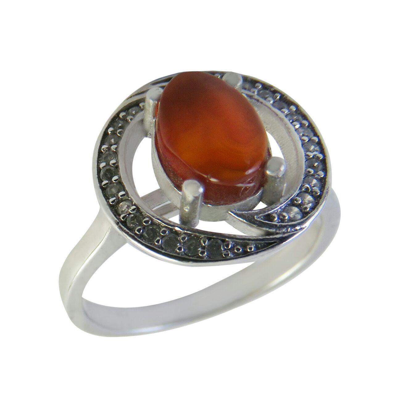 انگشتر نقره زنانه کد 2354