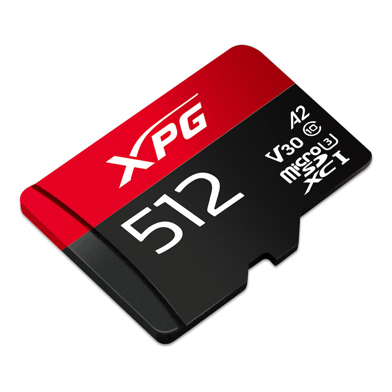 کارت حافظه‌ microSDXC ای دیتا ایکس پی جی مدل INSTANT GAME-IFICATION کلاس 10 استاندارد UHS-I U3 سرعت 100MBps ظرفیت 512 گیگابایت
