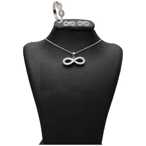 ست نقره شهر جواهر مدل SJS-SER026