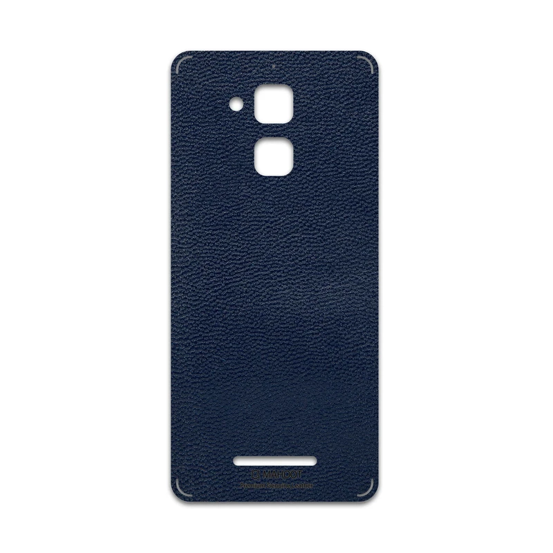 برچسب پوششی ماهوت مدل Deep-Blue-Leather مناسب برای گوشی موبایل ایسوس Zenfone 3 Max ZC520TL