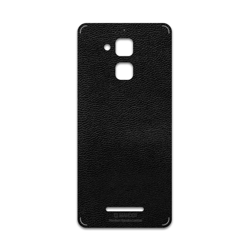 برچسب پوششی ماهوت مدل Black-Leather مناسب برای گوشی موبایل ایسوس Zenfone 3 Max ZC520TL