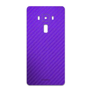 MAHOOT Purple-Fiber Cover Sticker for ASUS Zenfone 3 Deluxe ZS570KL