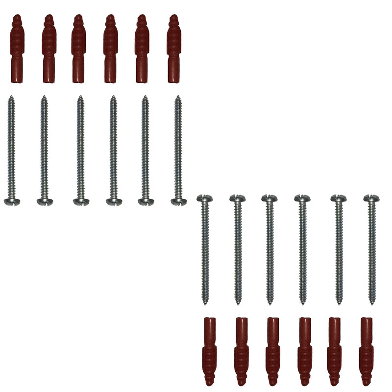 پیچ و رولپلاک مدل BC12 مجموعه 24 عددی
