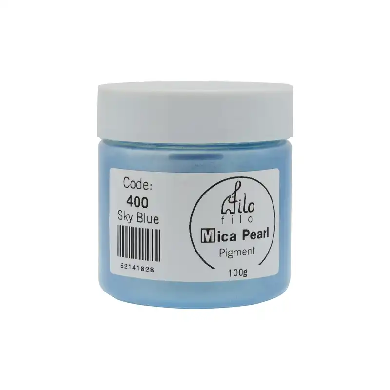 پودر رنگ رزین اپوکسی فیلو مدل Mica.L حجم 200 میلی لیتر