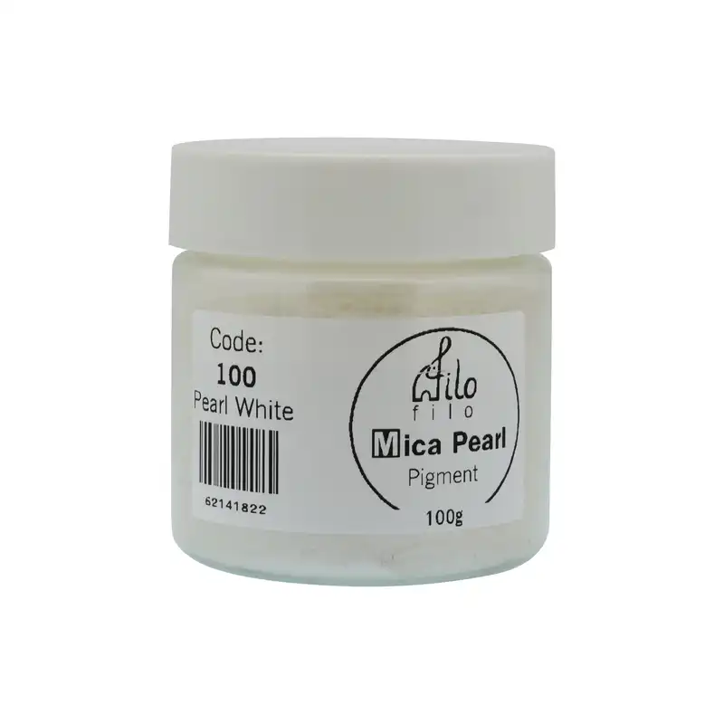 پودر رنگ رزین اپوکسی فیلو مدل Mica.L حجم 200 میلی‌ لیتر