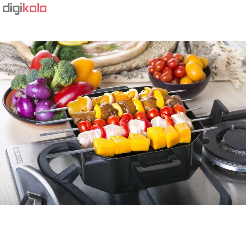 عکس شماره 2 : کباب پز روگازی مدل کیوبیک