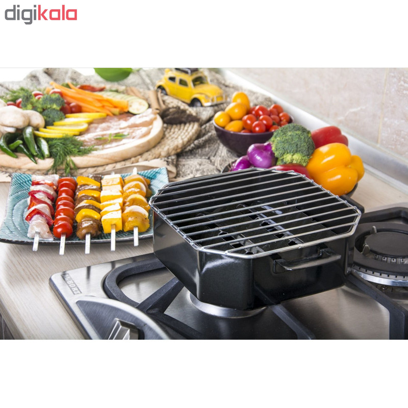 کباب پز روگازی مدل کیوبیک
