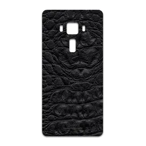 MAHOOT Black-Crocodile-Leather Cover Sticker for ASUS Zenfone 3 Deluxe ZS570KL