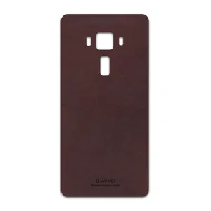 MAHOOT Matte-Dark-Brown-Leather Cover Sticker for ASUS Zenfone 3 Deluxe ZS570KL