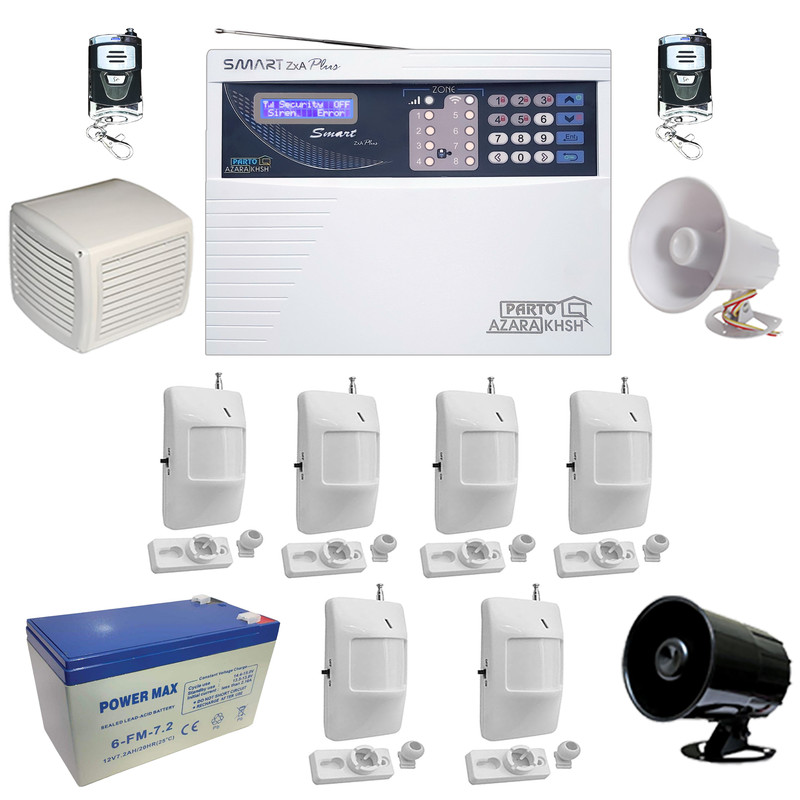 دزدگیر اماکن پرتوآذرخش مدل Smart ZXA Plus E دزدگیر اماکن پرتوآذرخش مدل Smart ZXA Plus E