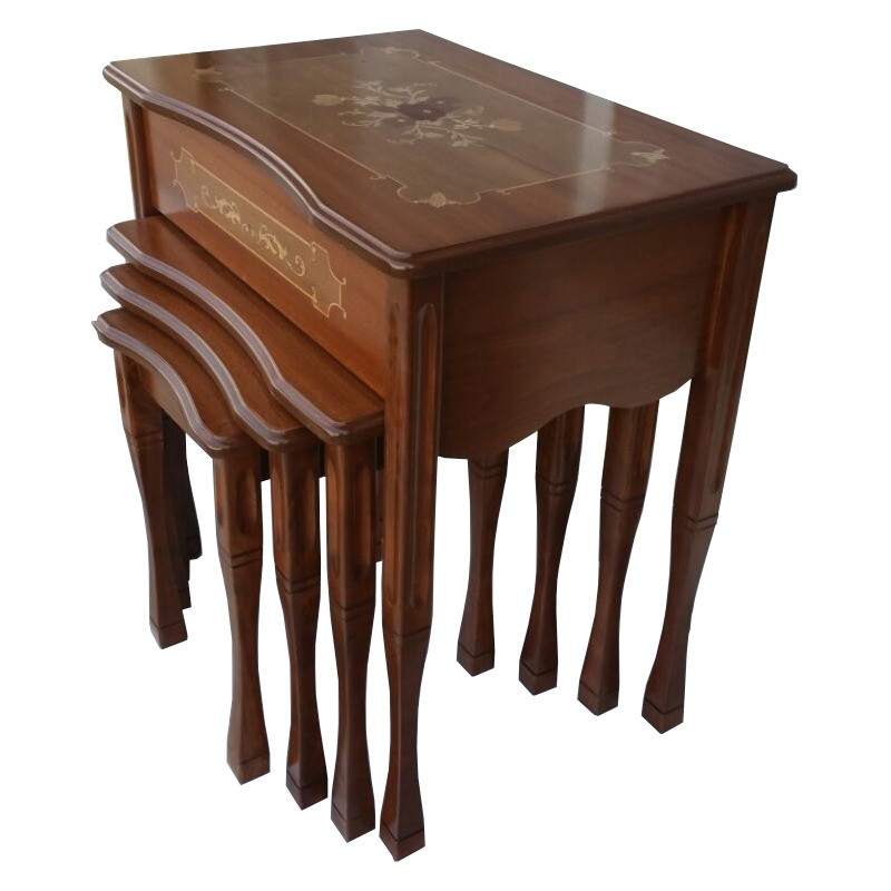میز عسلی مدل MA102 مجموعه 4 عددی