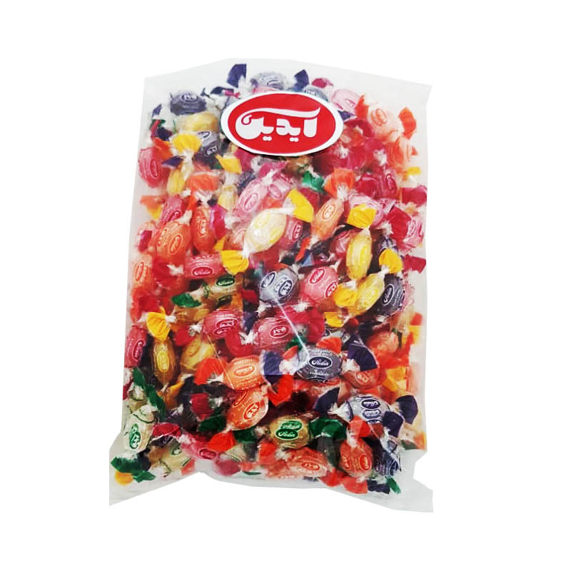 آبنبات با طعم میوه و مغز پودری آیدین - 3000 گرم