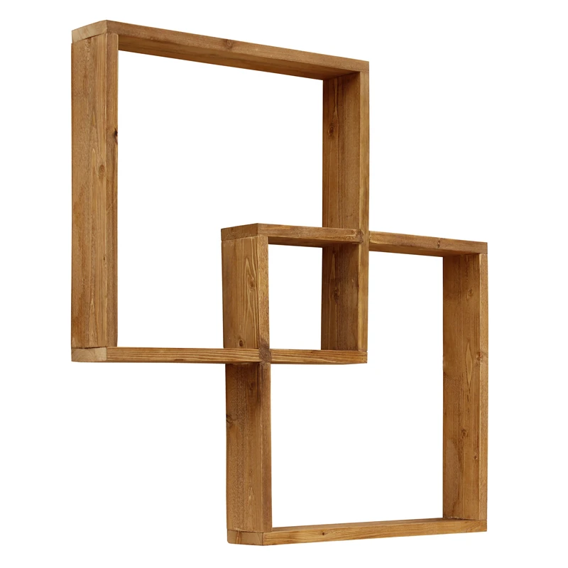 شلف دیواری مدل مربع در مربع کد 312