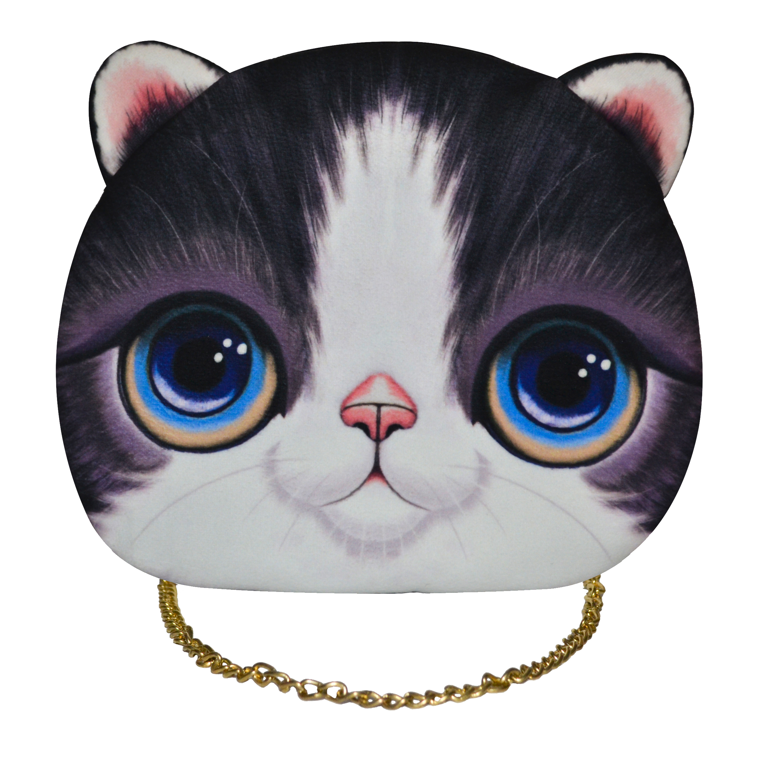 کیف دوشی زنانه طرح گربه مدل C-23BK