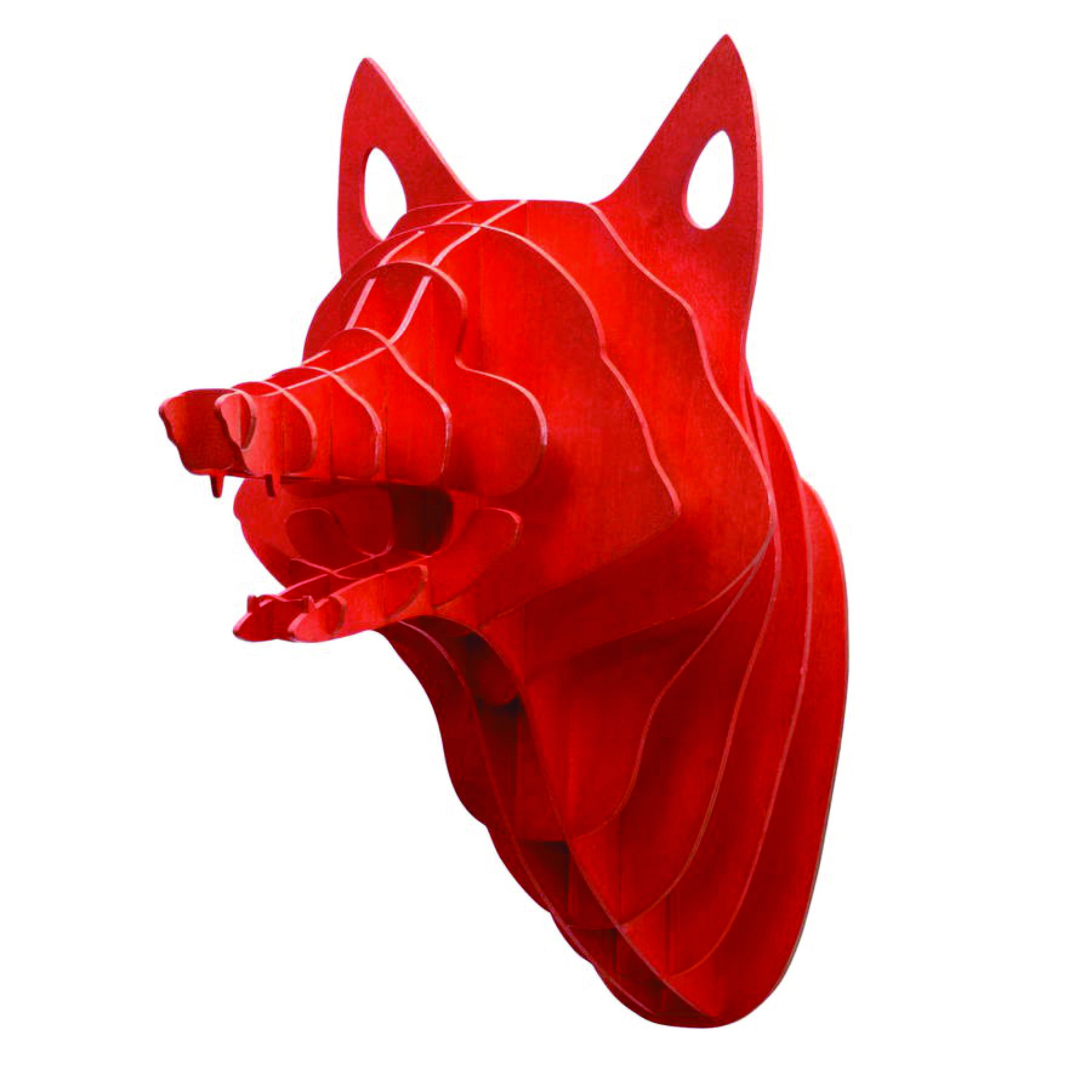 دیوارکوب 3 بعدی مدل روباه
