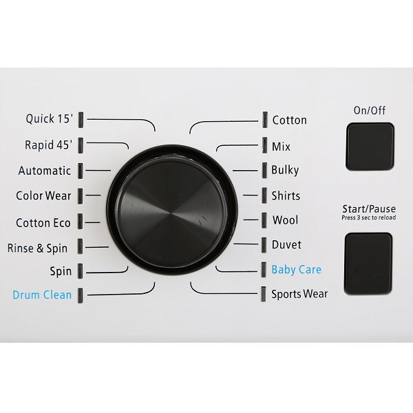 ماشین لباسشویی کرال مدل TFW-28413  ظرفیت 8 کیلوگرم