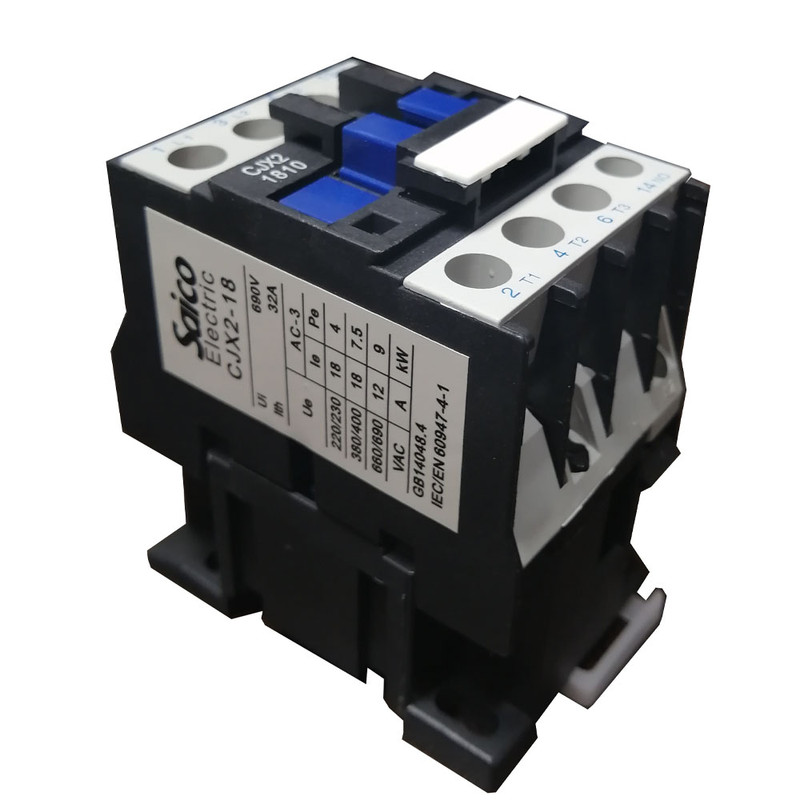 کنتاکتور سایکو مدل CJX2-18 بسته 4 عددی