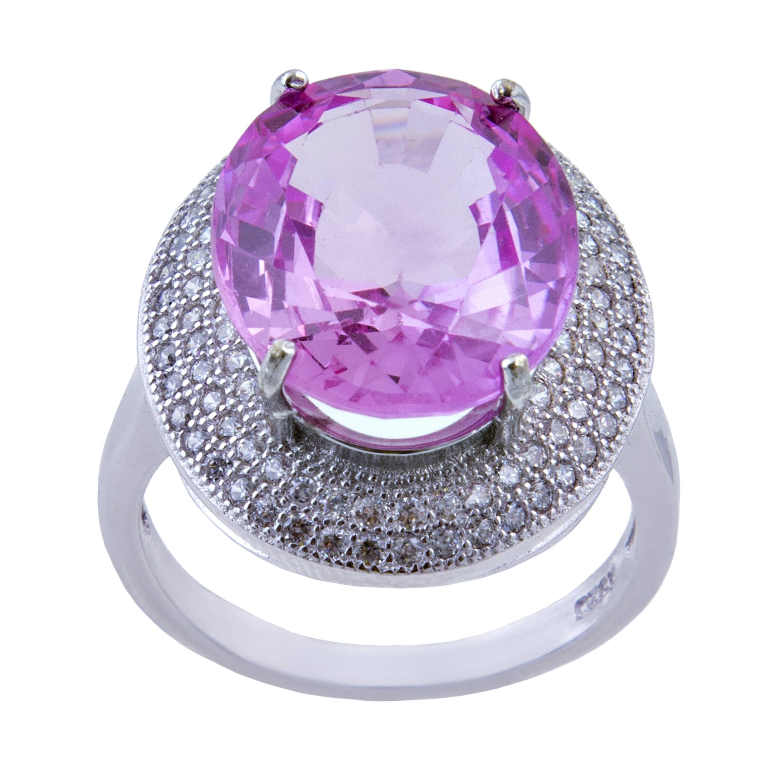 انگشتر نقره زنانه بازرگانی میلادی کد AWR-170