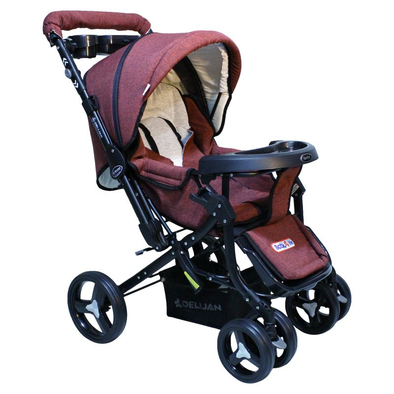 ست کالسکه دلیجان طرح baby4life کد ZR203
