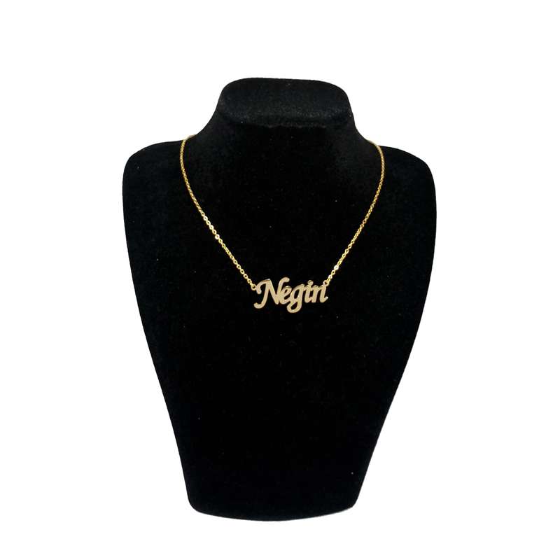 گردنبند نقره زنانه ژوپینگ طرح نگین کد A50