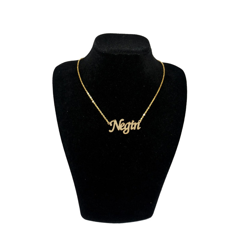 گردنبند نقره زنانه ژوپینگ طرح نگین کد A50