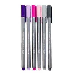 روان نویس استدلر مدل Triplus Fineliner بسته 6 عددی