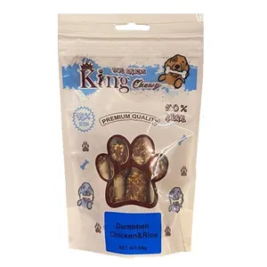 تشویقی سگ کینگ چوی مدل Dumbbell Chicken & Rice وزن 95 گرم