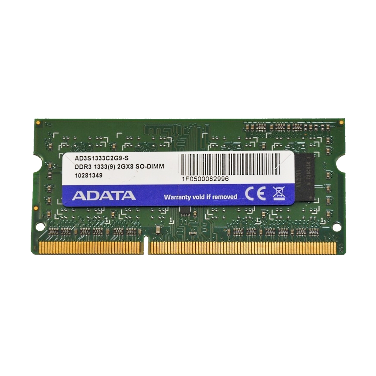رم لپ تاپ DDR3 تک کاناله 1333 مگاهرتز CL9 ای دیتا مدل AD3S ظرفیت 2 گیگابایت