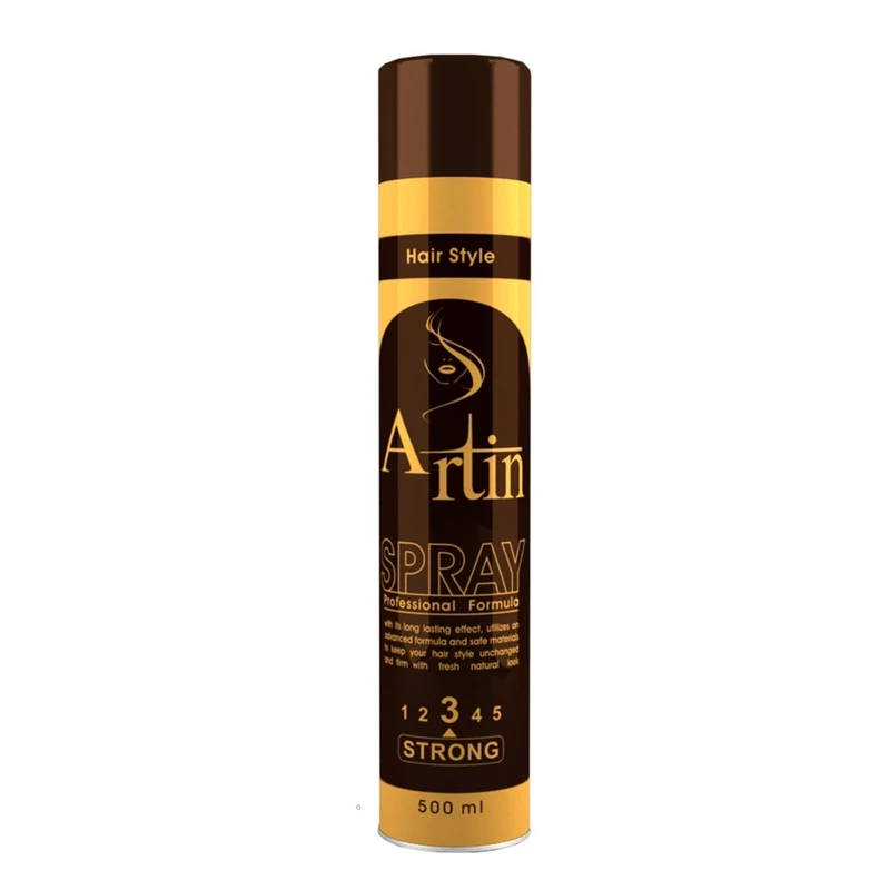 آسپری نگهدارنده حالت مو آرتین مدل hair style حجم 500 میلی لیتر
