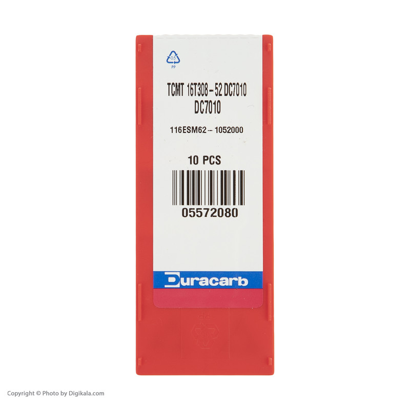 اینسرت دوراکارب کد TCMT 16T308-52 DC7010 بسته 10 عددی
