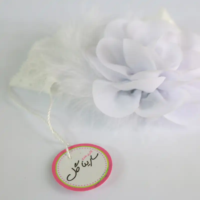 هدبند نوزادی سارینا گل مدل نیکو