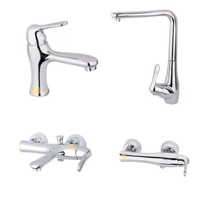 ست شیرآلات کرومات مدل یاتو کد C01