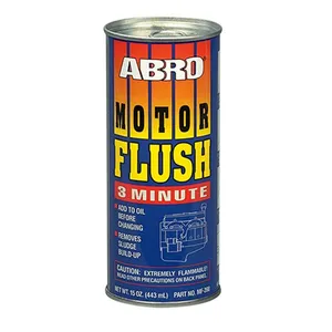 مکمل روغن موتور خودرو آبرو مدل Motor Flush MF-390 حجم 443 میلی لیتر