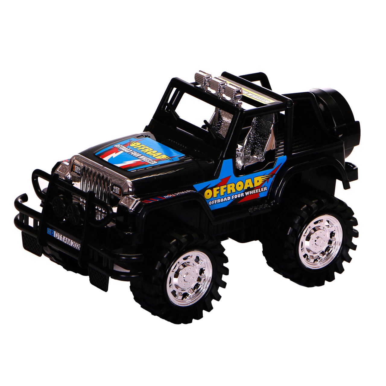ماشین بازی درج مدل Jeep طرح BLACK OFFROAD