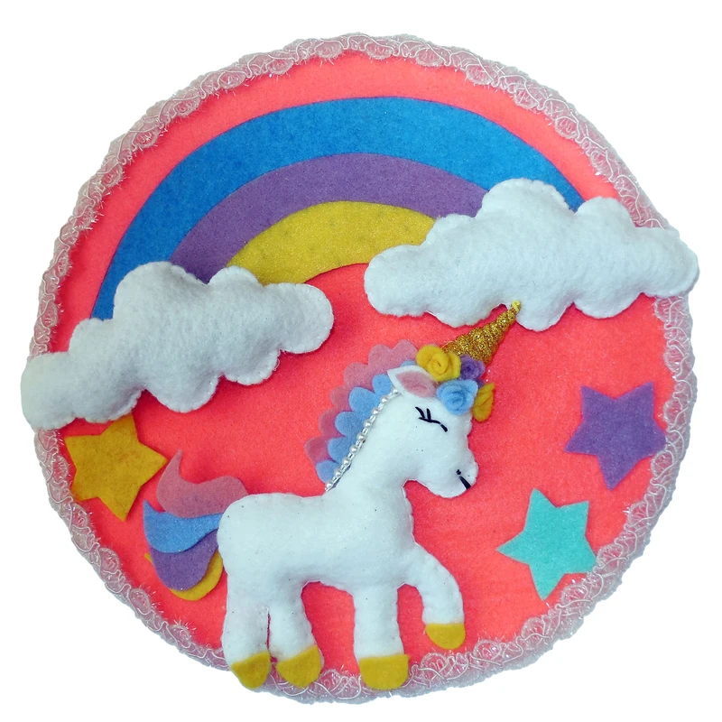  آویز تزئینی مدل اسب و رنگین کمان