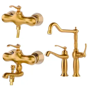 ست شیرآلات ترنم مدل تیتو کد 02 مجموعه 4 عددی