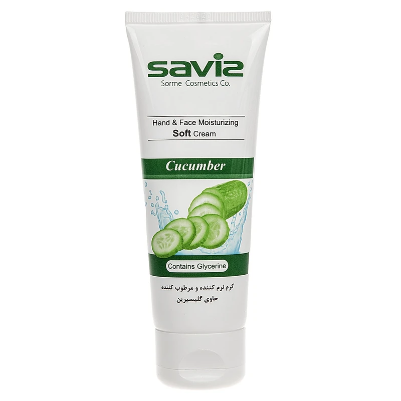 کرم مرطوب کننده ساویز مدل Cucumber وزن 75 گرم