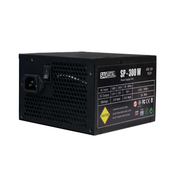 منبع تغذیه کامپیوتر سادیتا مدل SP-300 منبع تغذیه کامپیوتر سادیتا مدل SP-300