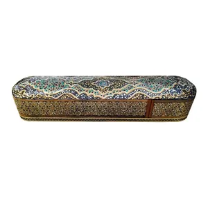  قلمدان خاتم کاری طرح تذهيب کد PB 109