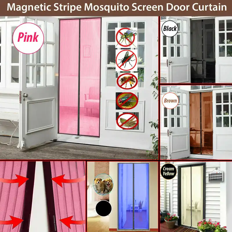 پرده توری مجیک مش کد mg6 سایز 210x100 سانتیمتر