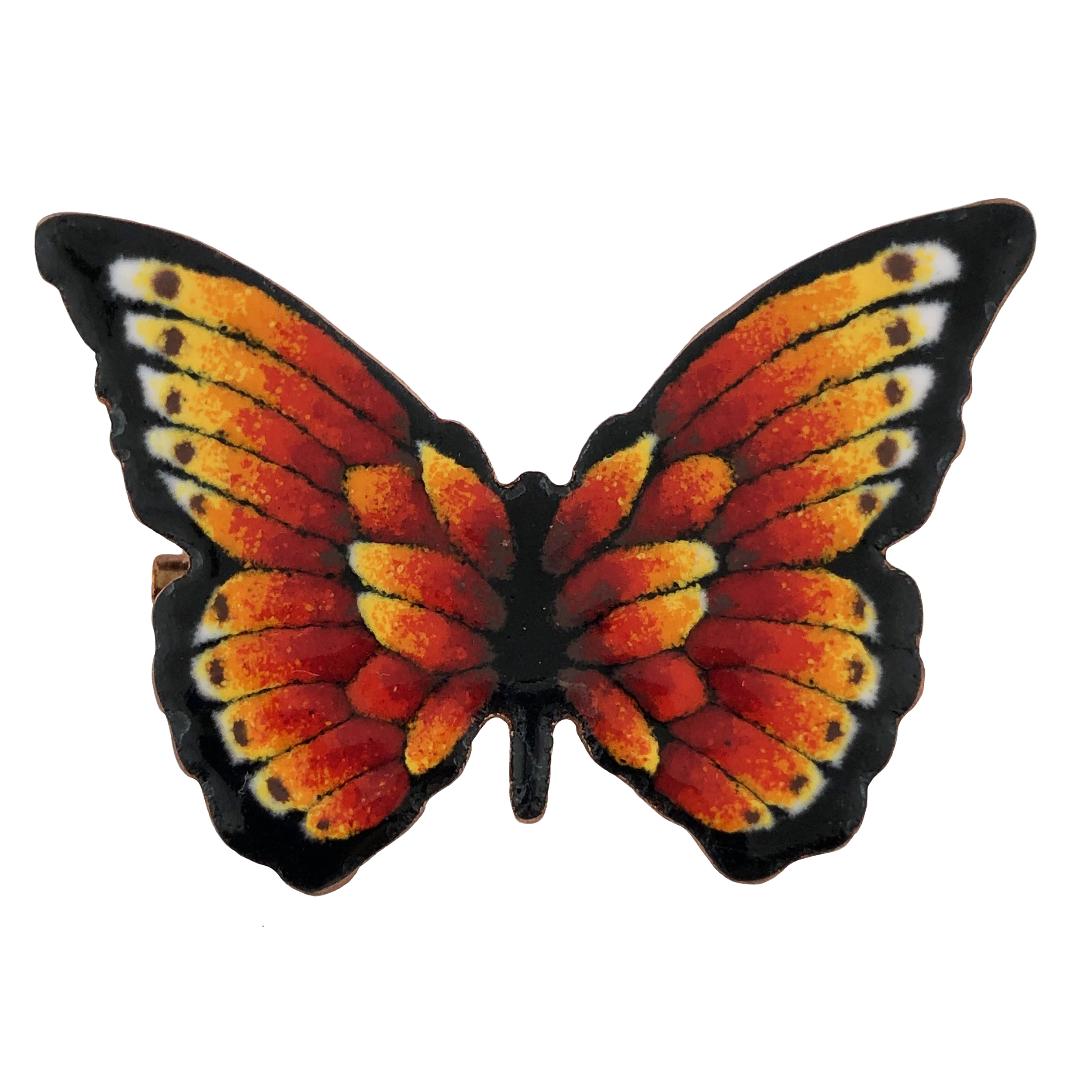 سنجاق سینه آراسته طرح پروانه مدل GZ98898