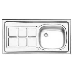 سینک پرنیان استیل مدل 3107 روکار